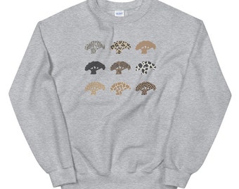Animal Print Unisex Sweatshirt | Animal Kingdom Sweatshirt | Disney World Sweatshirt | Tree of Life | Disney's Animal Kingdom | Disney Shirt