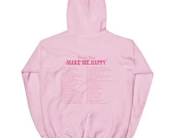Happy Things Unisex Hoodie | Disney World Sweatshirt | Disneyland Sweatshirt | Disney Hoodie | Disney Sweatshirt | Disney Gift