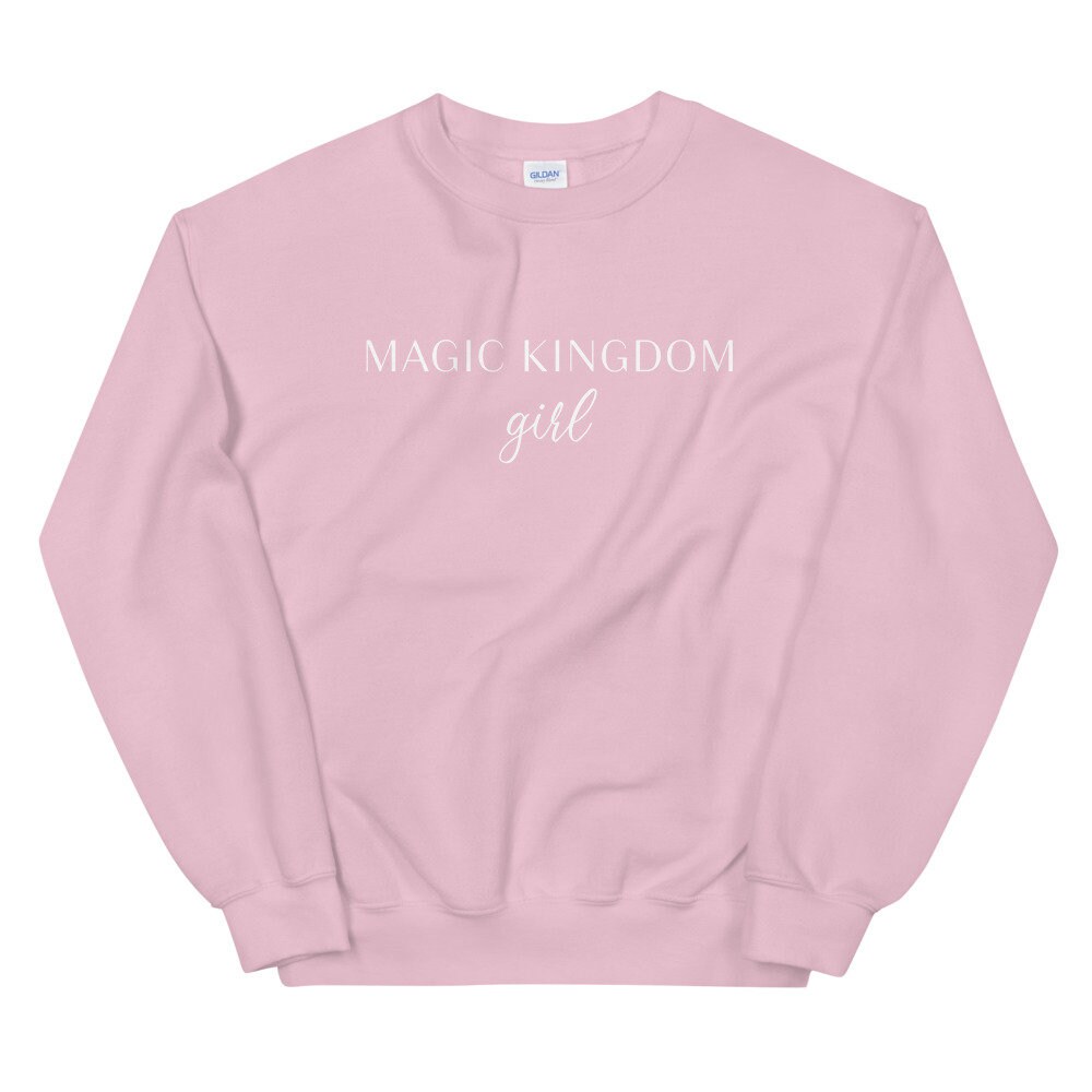 Magic Kingdom Girl Unisex Sweatshirt Disney Sweatshirt Etsy