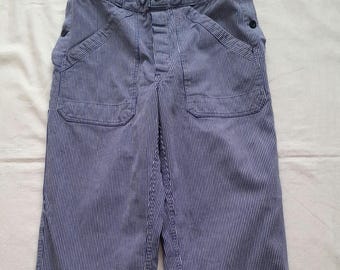 Vintage French Chore Pants 1930s 40s Moleskin Workwear Belle Vintage French Chore Pants 1930s 40s Moleskin Workwear Belle