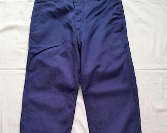 Vintage French Chore Pants 1930s 40s Moleskin Workwear Belle Vintage French Chore Pants 1930s 40s Moleskin Workwear Belle