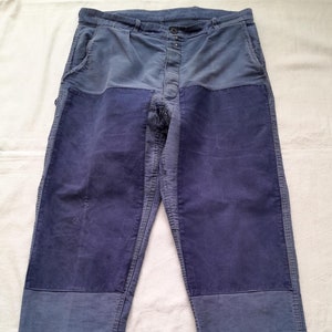 Vintage French Chore Pants 1930s 1940s Workwear Le Tres Vintage French Chore Pants 1930s 1940s Workwear Le Tres