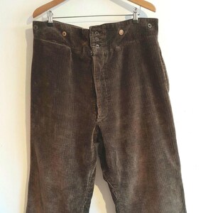40s Corduroy Pants - Etsy