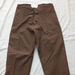 Vintage 1950s 50s French Chore Pants Workwear Deadstock Cinch 