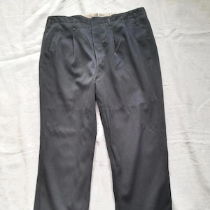 1950s Black Trousers - Etsy