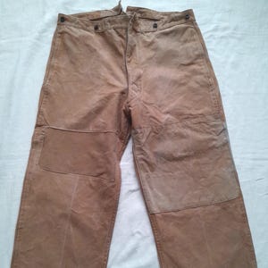 Vintage French Work Pants 1940s - Etsy