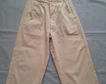 パンツ 1940s Belle Jardiniere Wool Trousers 30s France Antique Belle Jardiniere Wool Trous