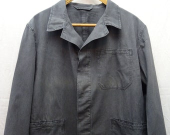 grey work coat