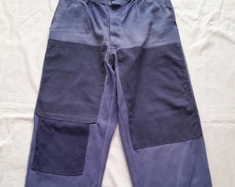 vintage FrenchWork duck pants サスペンダーセット vintage FrenchWork duck pants サスペンダーセット Vintage French