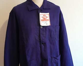 Vintage French cyclist chore jacket workwear 1960s 60s Savo