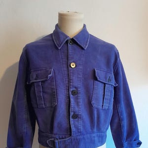 French Cyclist Work Jacket - Etsy