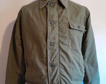 Vintage A-2 Deck Jacket 1970s | US Navy Vietnam War Military Cold