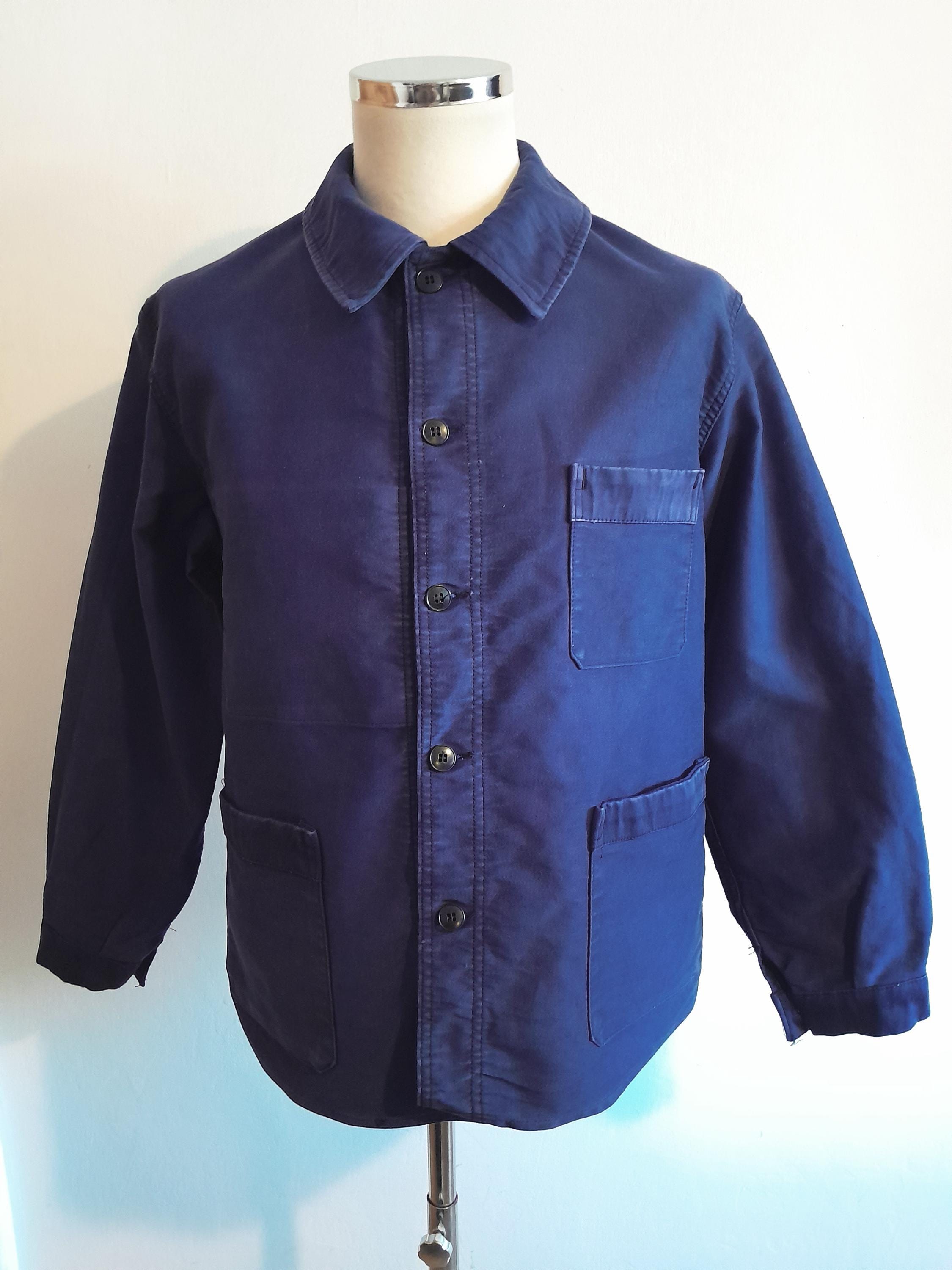 French vintage work jacket カバーオールBIGSIZE French Vintage Workwear Jacket - Etsy