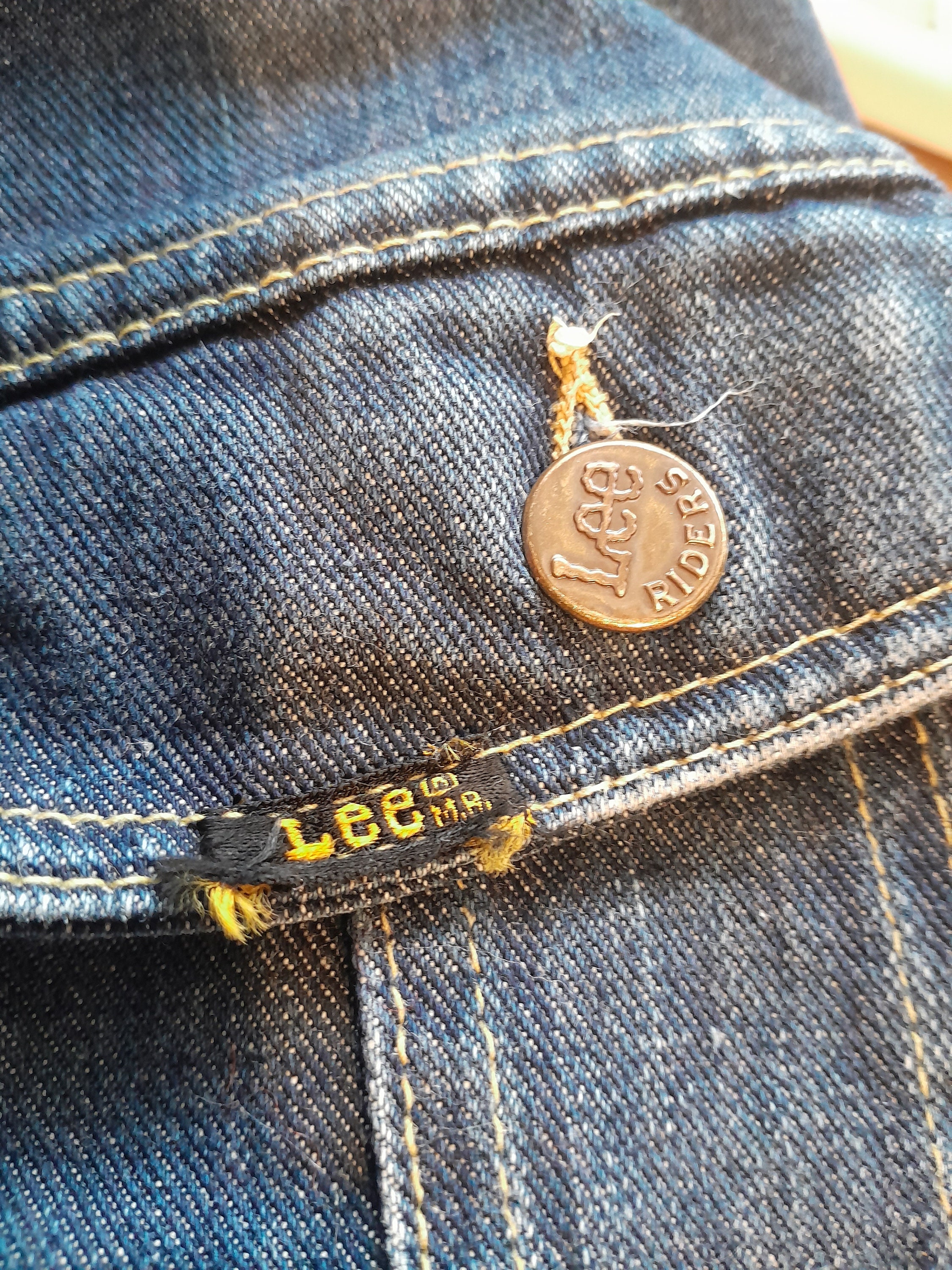 Vintage Lee Storm Rider 101 LJ Denim Jacket 1960s 60s Vintage Lee Storm Rider 101 LJ Denim Jacket 1960s 60s