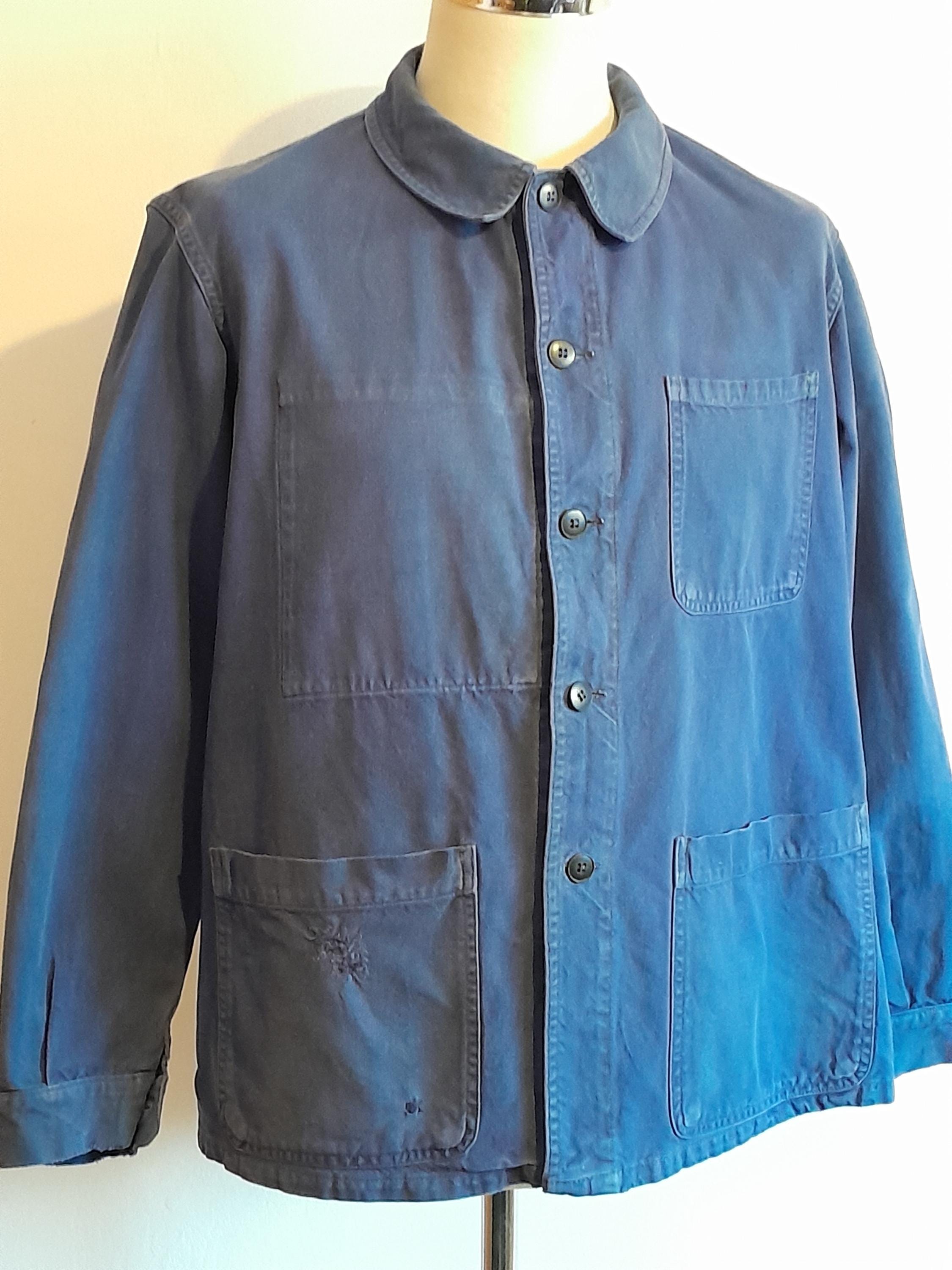 Vintage Cotton Work Jacket French - Etsy