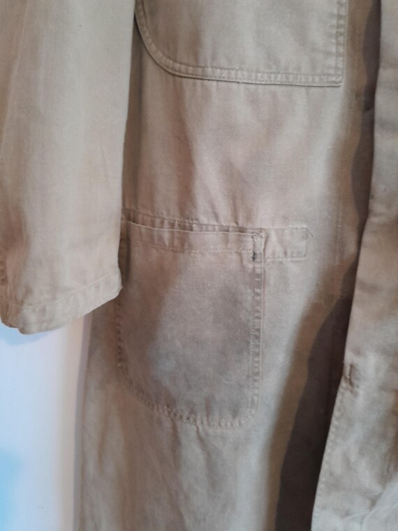 Vintage 1950s GPO duster coat - British workwear - po… - Gem
