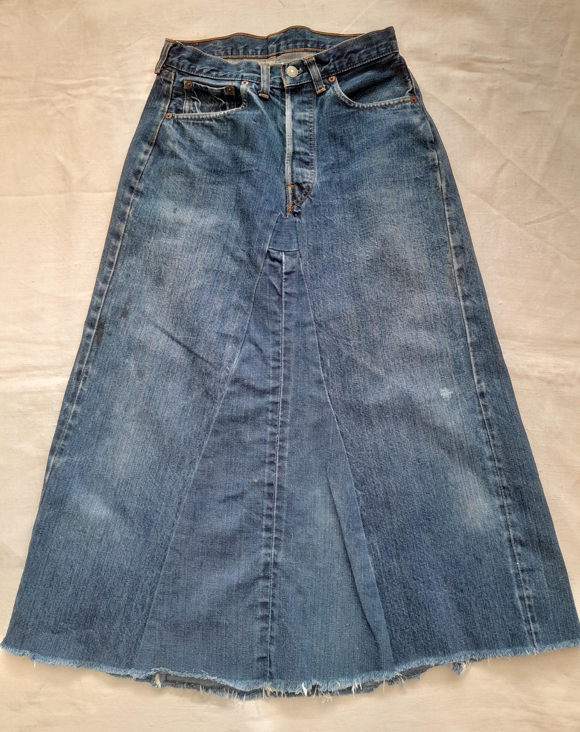 Levi 501 Skirt - Etsy
