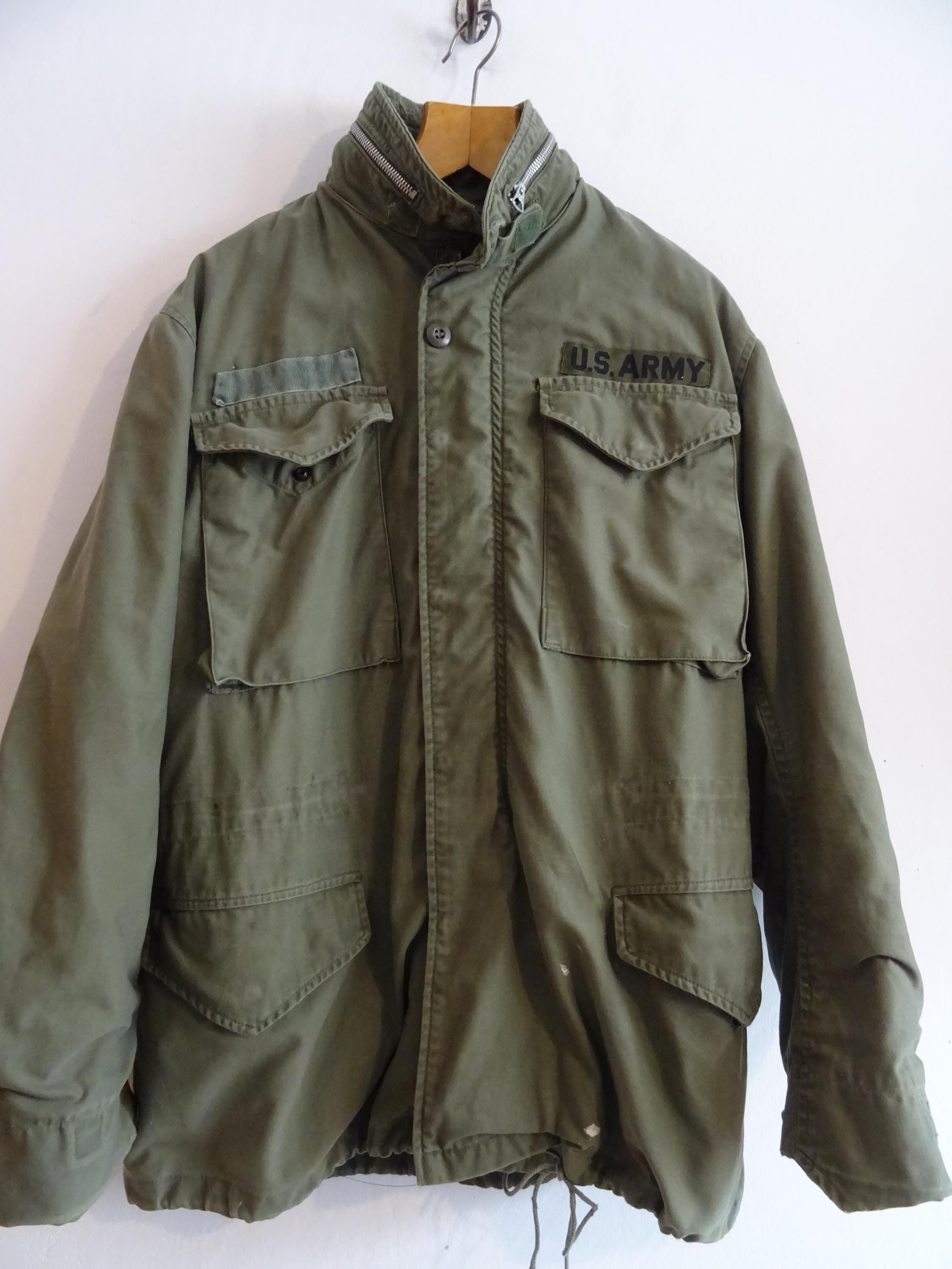 Vintage 1st Pattern M65 Field Jacket USA 1960s 60s Vietnam Vintage 1st Pattern M65 Field Jacket USA 1960s 60s Vietnam