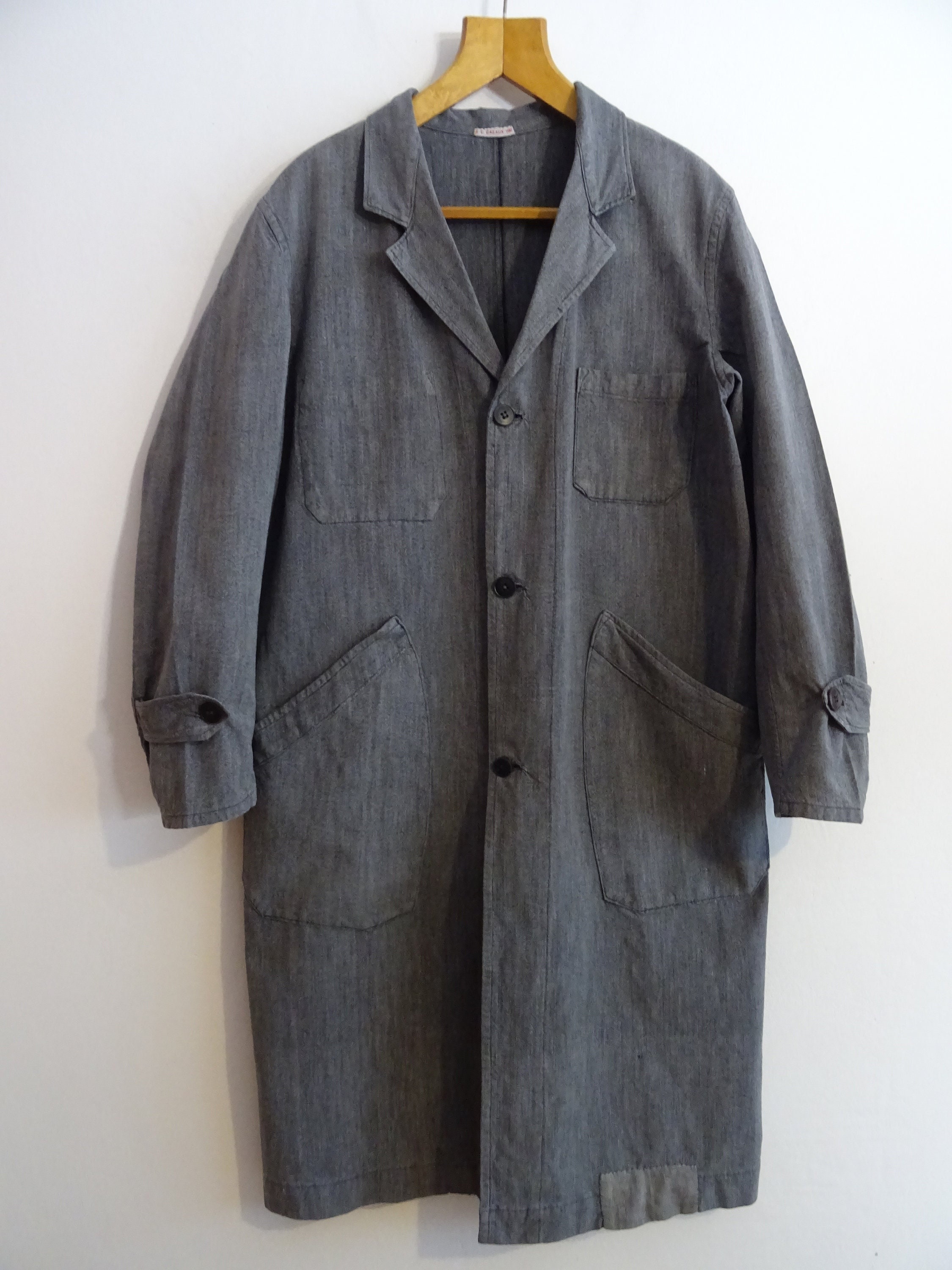 Salt and Pepper Coat - Etsy