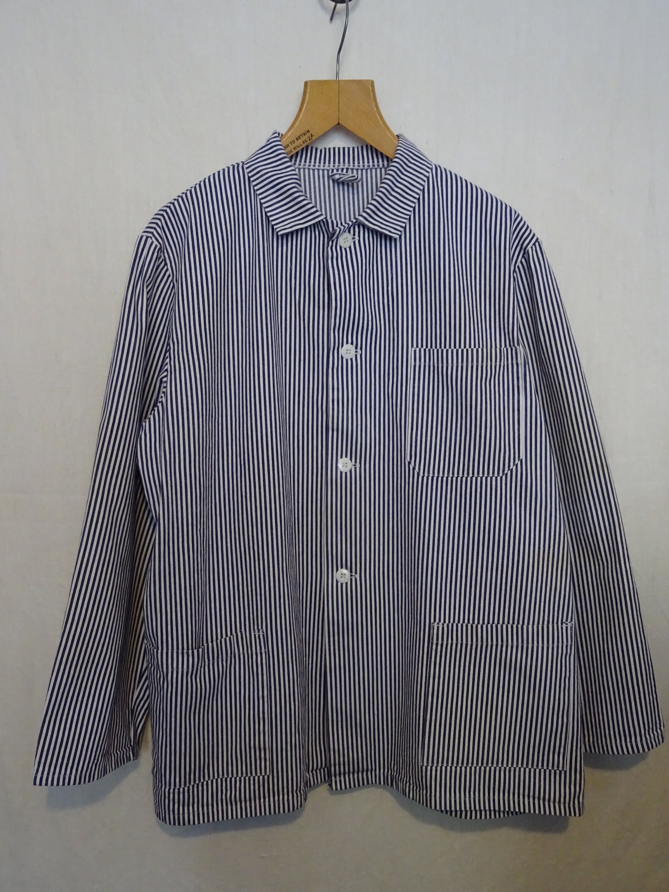 Vintage Striped Chore Jacket Workwear Jacket Hickory Stripe - Etsy