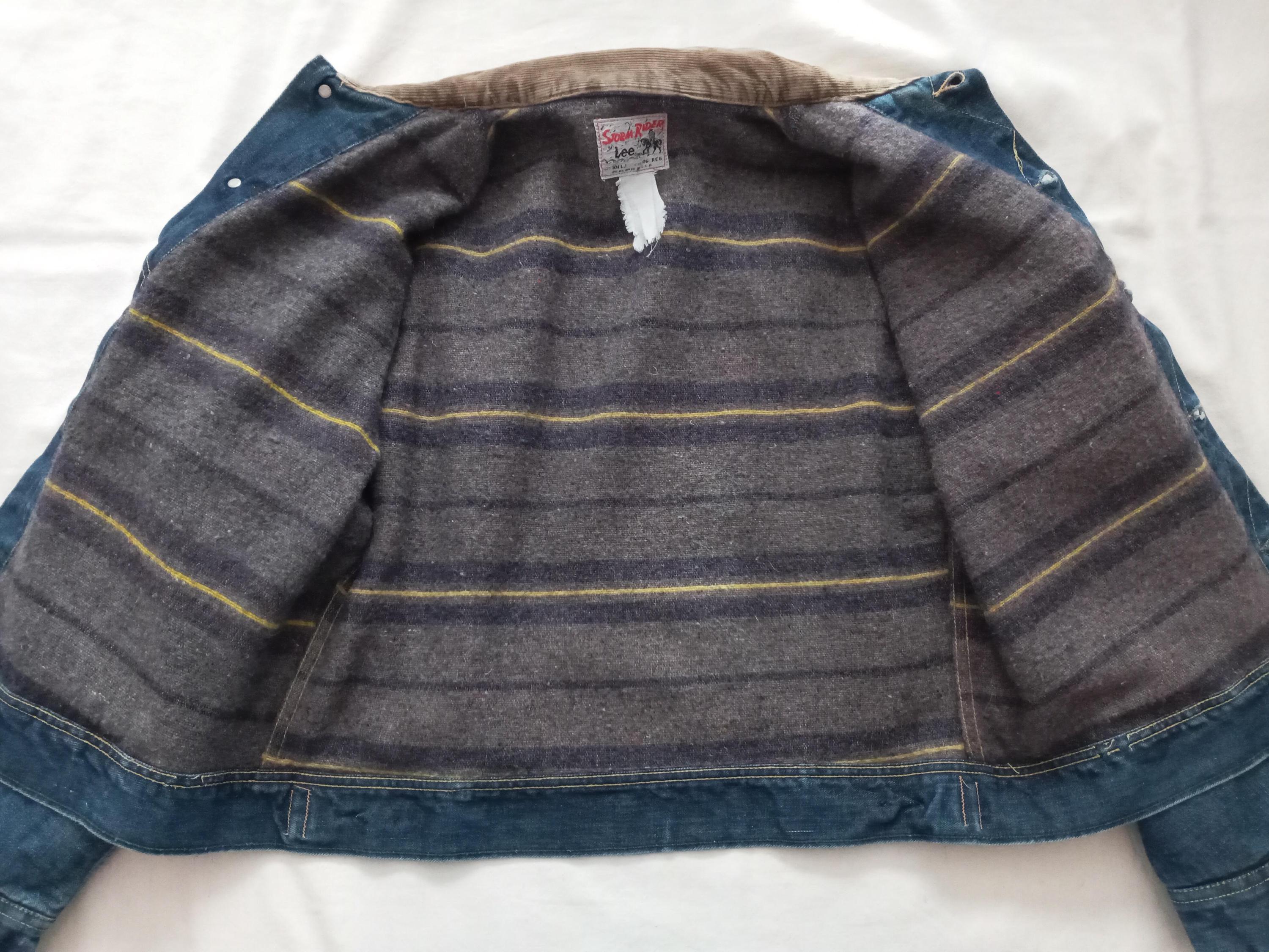 Vintage Lee Storm Rider 101 LJ Denim Jacket 1960s 60s Vintage Lee Storm Rider 101 LJ Denim Jacket 1960s 60s