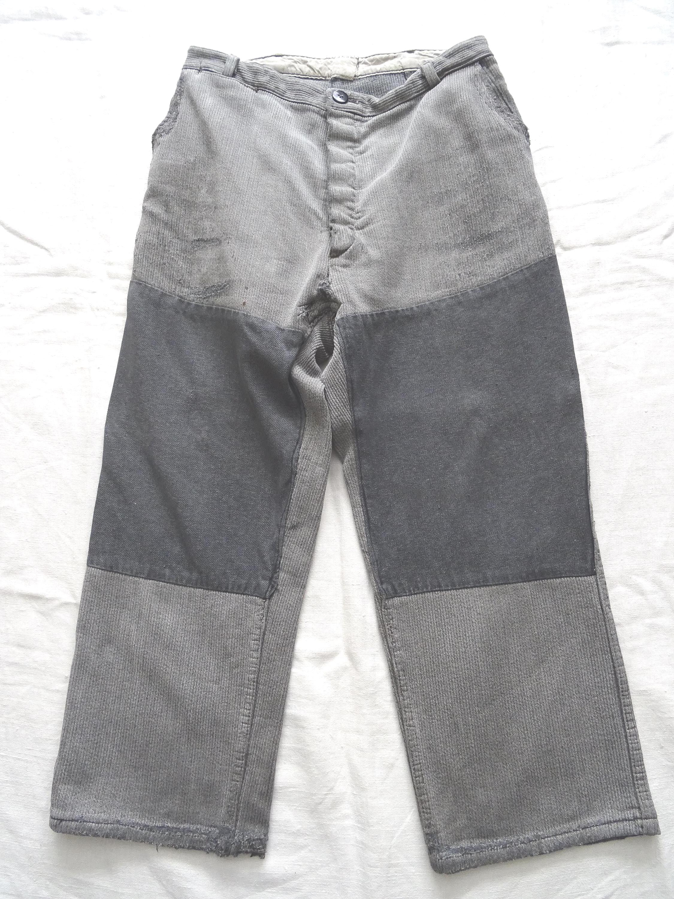 Vintage French Work Pants 1940s - Etsy