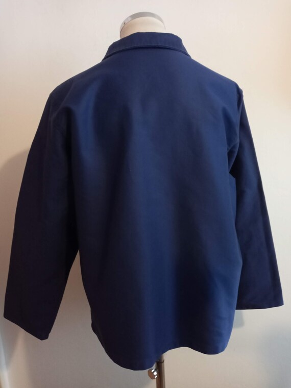 Vintage French moleskin chore jacket workwear L' Amov… Gem