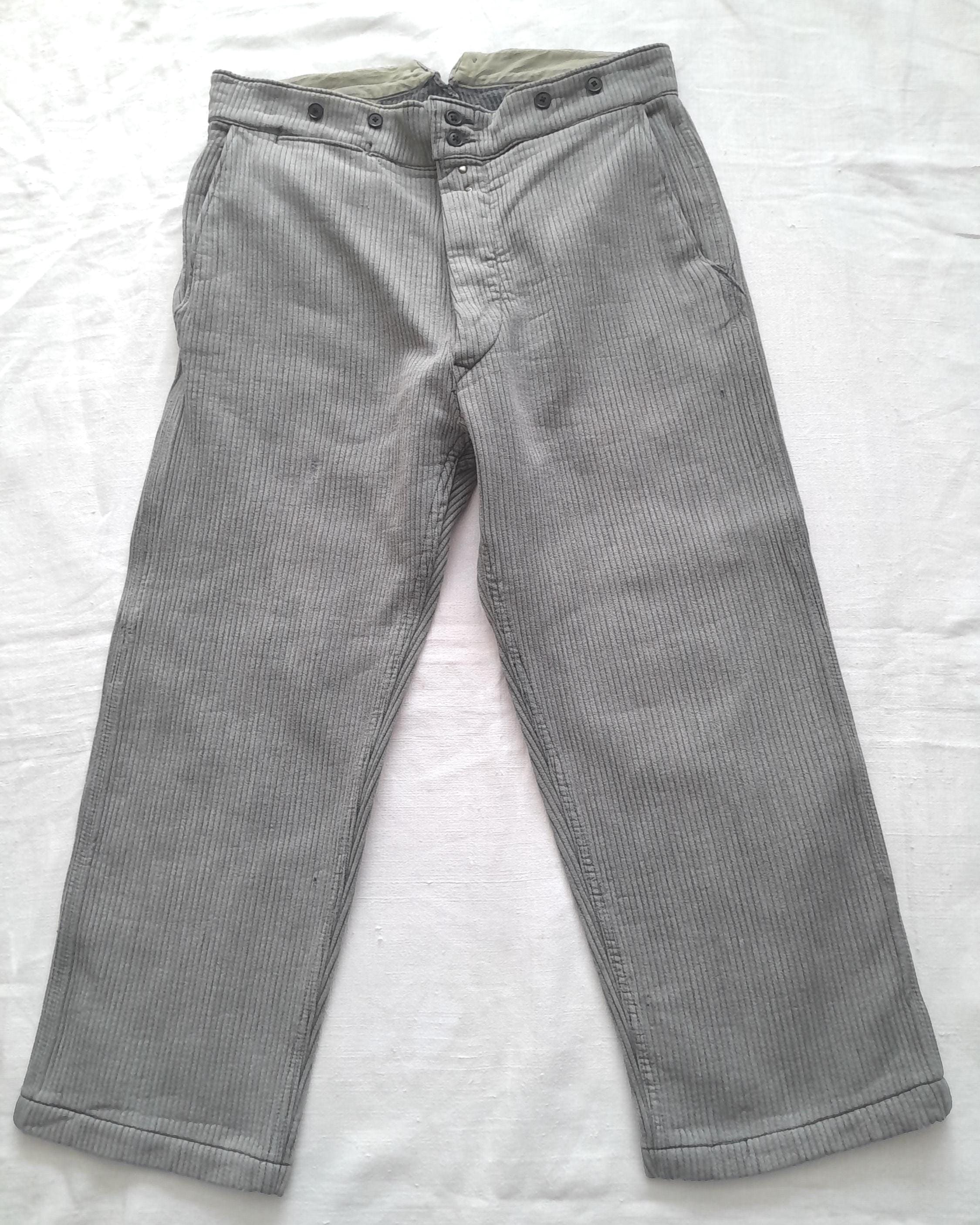 1950s Striped Pants - Etsy UK