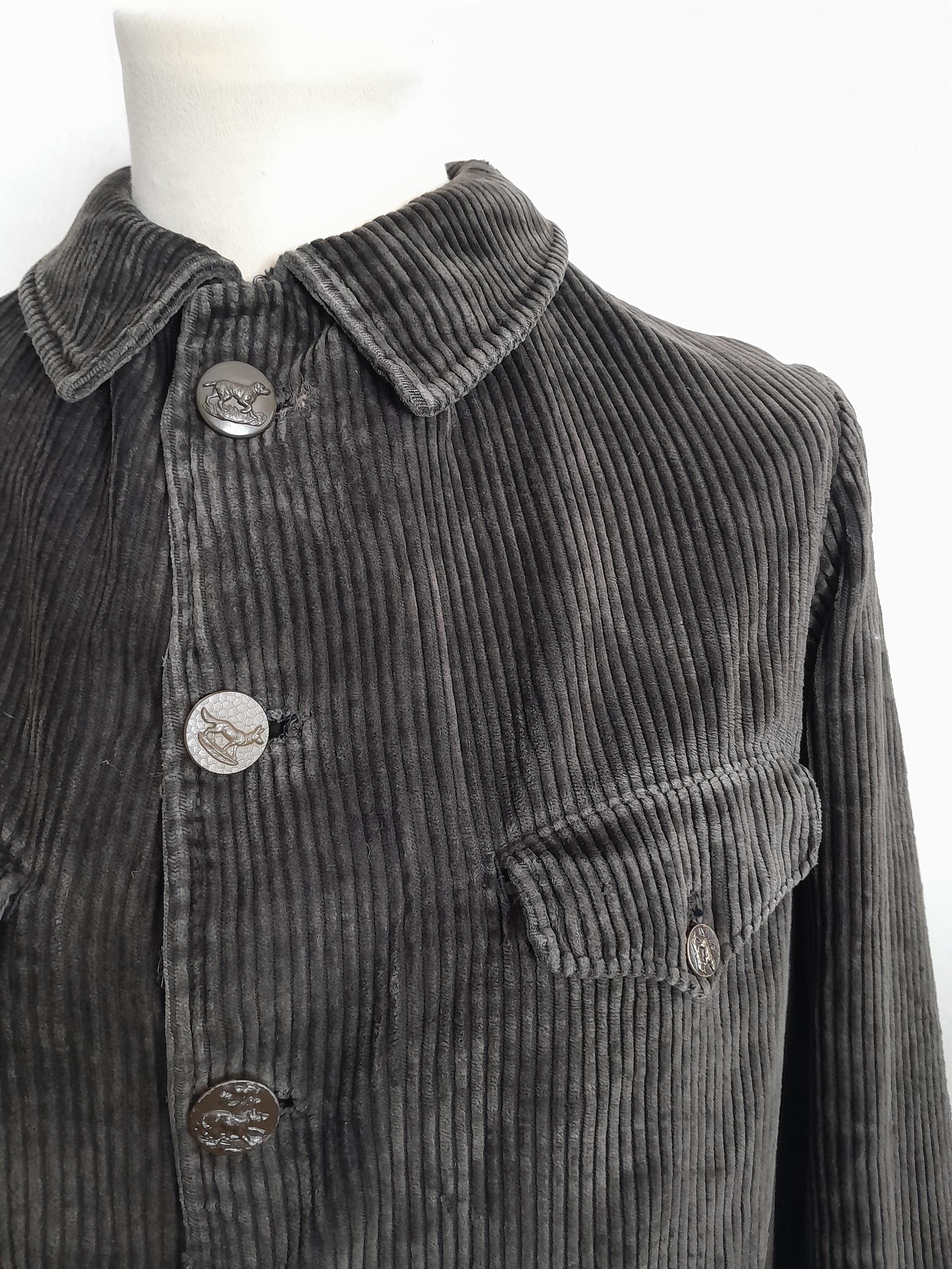 Vintage French Corduroy Jacket - Etsy