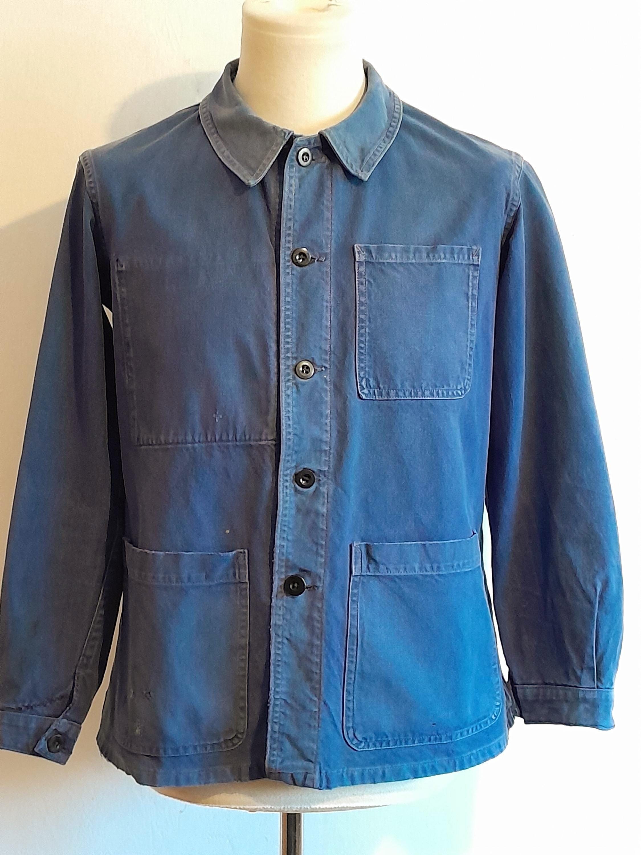 French Vintage Workwear Jacket - Etsy
