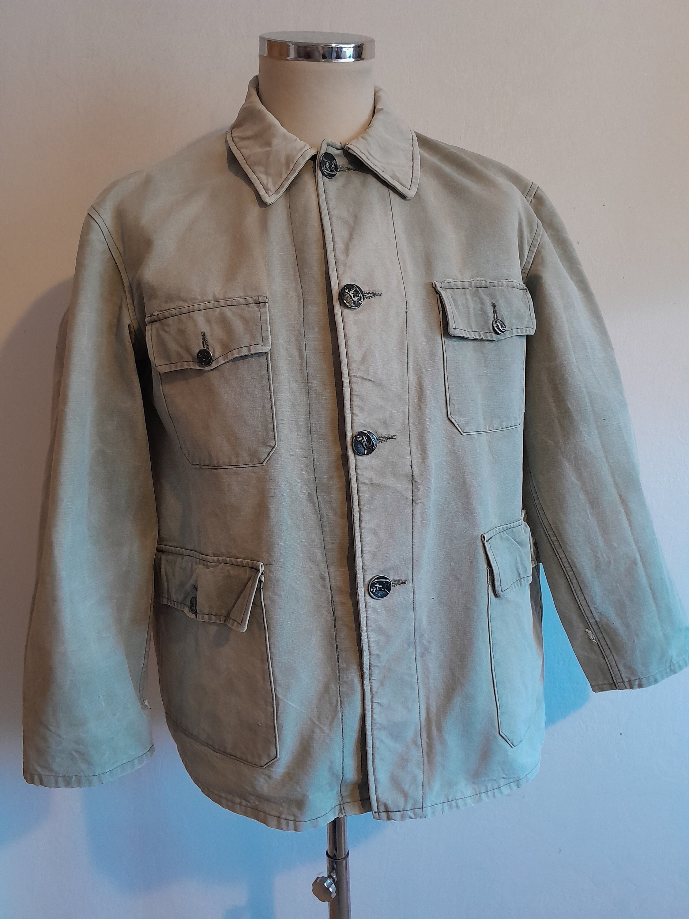 50s French Hunting Jacket - Etsy 50s French Hunting Jacket - Etsy