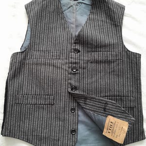 French Work Vest - Etsy