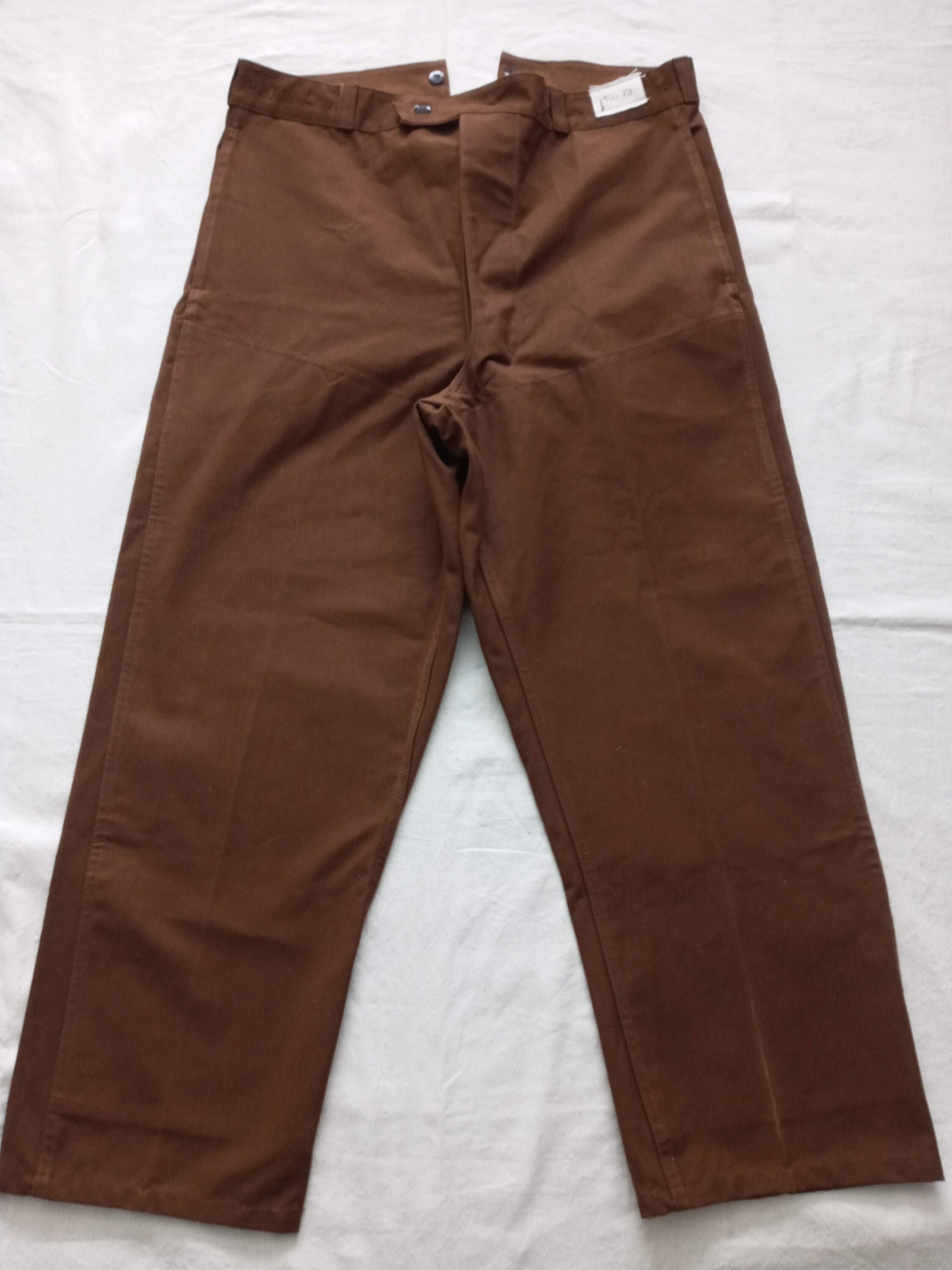 Deadstock Vintage 1950s 50s French Chore Pants Workwear