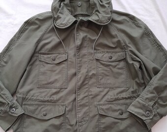 新品即決 Vintage USAF Field Jacket 1960s 60s Vietnam War Era Hood ミリタリージャケット