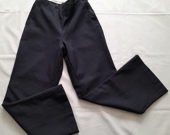 Vintage French Chore Pants 1930s 40s Moleskin Workwear Belle