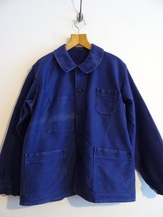 Vintage 1950s French Moleskin Chore Jacket L'inegalable - Etsy Canada