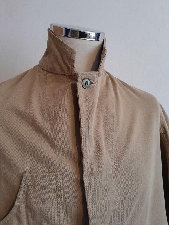 Vintage 1950s GPO duster coat - British workwear - po… - Gem