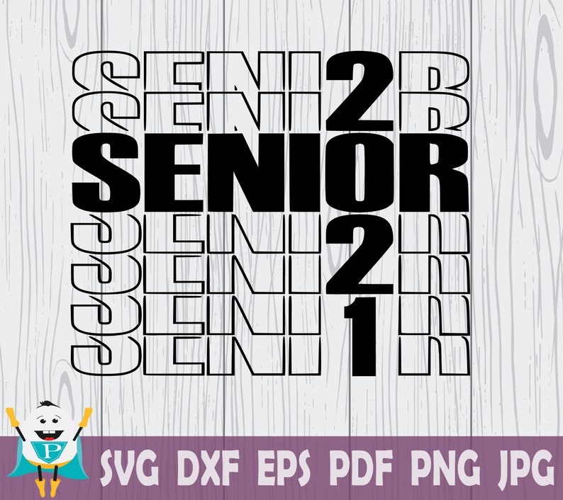 Download Senior 2021 SVG Class of 2021 Graduate Design Vector Cut | Etsy