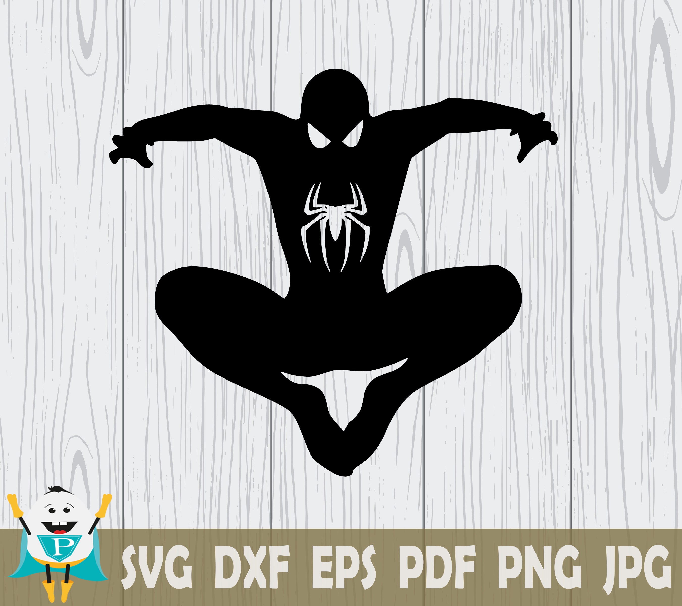 Spiderman Silhouette Art Spiderman Silhouette Art