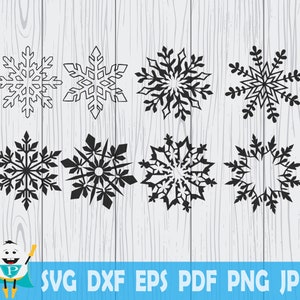 Fiocco di neve SVG, fiocco di neve unico 8, vettore stampabile, inverno, cricut fiocco di neve, download istantaneo, uso commerciale
