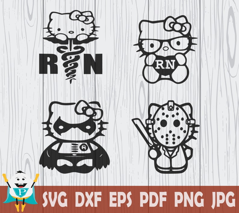 28 Hello Kitty SVG Cut File Printable Vector Cricut | Etsy