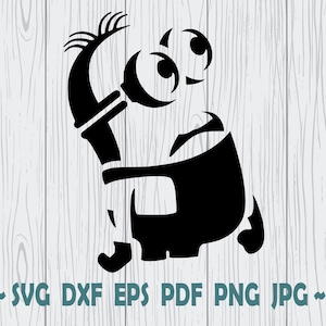 Minion SVG , Minion Silhouette , Cricut, Commercial Use Digital Designs!
