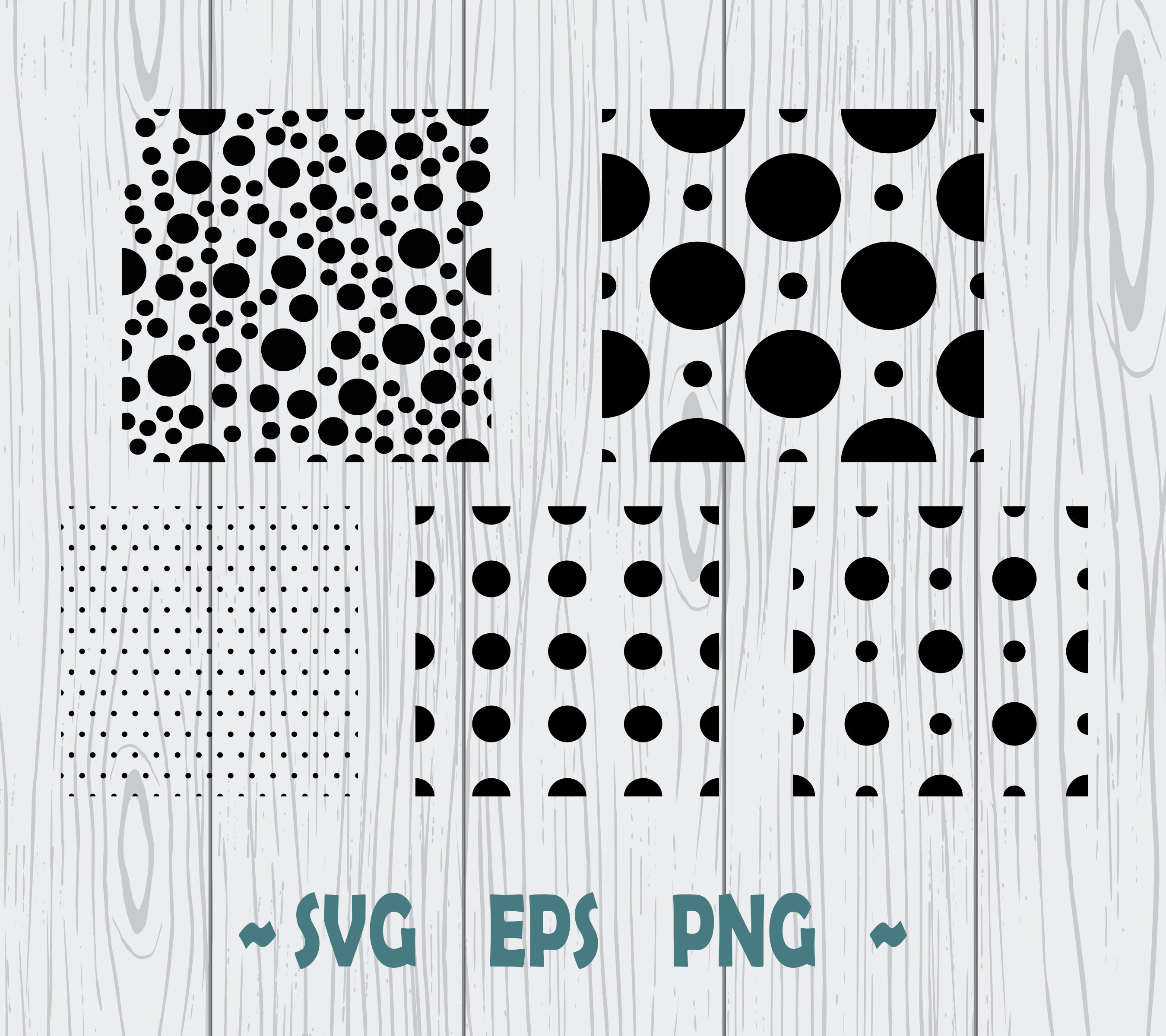 Patrón Polka Dot SVG Polka Dot Polka Pattern Cricut Etsy