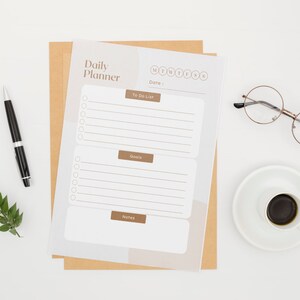 Daily Printable Planner| Digital download| Printable Planner