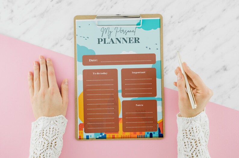 MY PERSONAL PLANNER Digital Planner Personal Planner Etsy