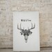 Wild & Free Poster | Digital Download | Wall Art Decoration | Printed ...