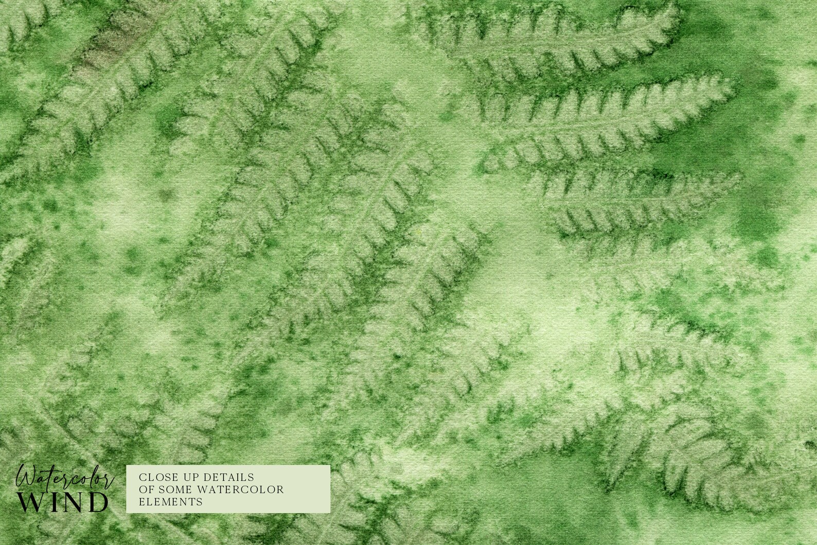 Forest fern digital paper scrap book paper 12x12 forest Etsy