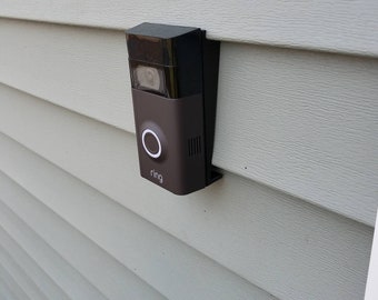 Vinyl Siding Ring Doorbell On Side Of House RING Wired Doorbell
