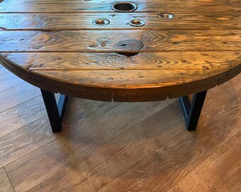 Spool Table Etsy