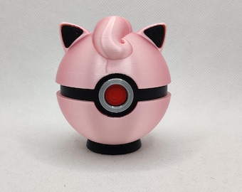 3D Printed Pokeball Jigglypuff